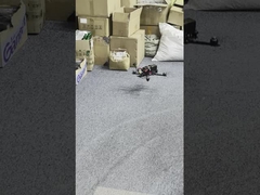 Black 7inch FPV Drone with 45 Minutes Airborne Time and 5.8G 1.2G 1.3g 4.9G 2W 3 W 5W VTX Rc Drone