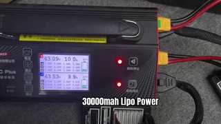 12S 44.4V 30000mah Lipo battery