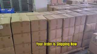 Finished product shipping video