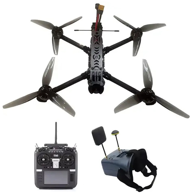 FPV Drone 7/10/13 Inches Payload 2Kg-6.5Kg 20Km FPV Racing Drone Kit ...