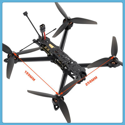 FPV Drone 7/10/13 Inches Payload 2Kg-6.5Kg 20Km FPV Racing Drone Kit ...